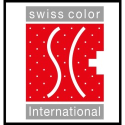 Pencil sharpening with Swis color logo